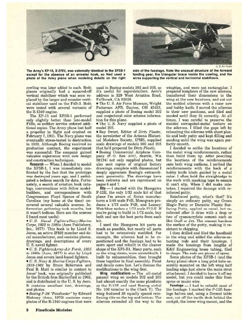 FineScale Modeler 1982-Spring